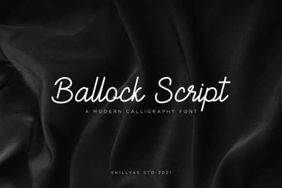 Ballock: A Timeless Handwritten Font for Makers