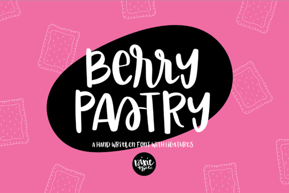 Berry Pastry: A Graceful Script Font for Modern Editorial Design