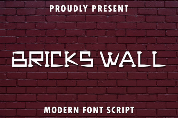 Bricks Wall: A Handwritten Font for Authentic Branding