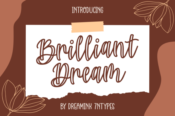 Brilliant Dream: A Handwritten Font for Modern Web Design