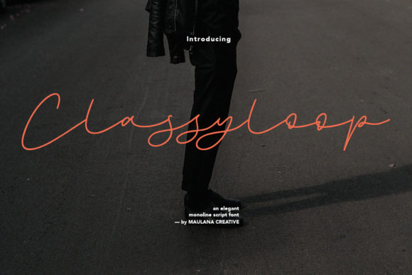 Classyloop: The Elegant Script Font for Your Brand