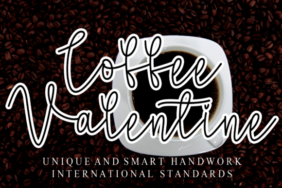 Coffee Valentine: A Romantic Script Font for Makers