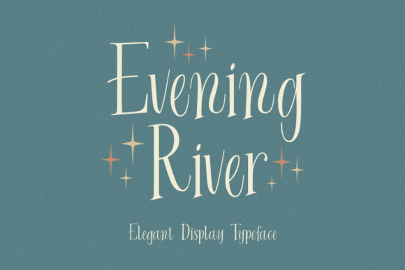 Evening River: The Script Font That Adds Personality to Your Campaign Visuals