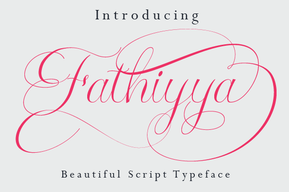 Fathiyya: A Premium Script Font for Elegant Branding