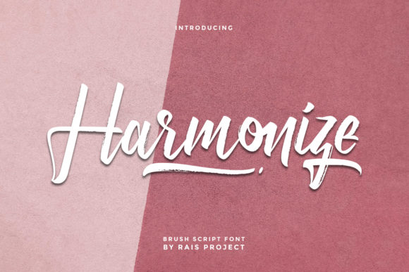 Harmonize: A Brushed Handwritten Font That Elevates Branding with Warmth and Personality