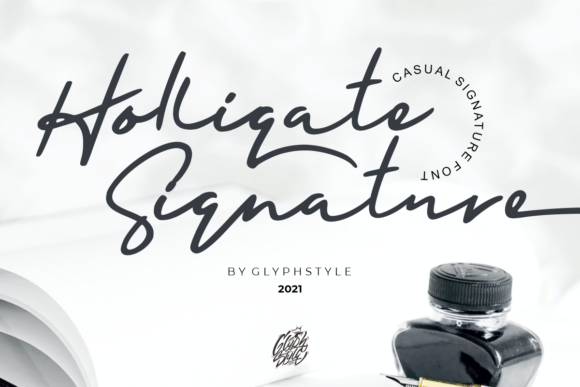 Holligate: A Handwritten Font That Brings Charm to Your Craft Creations
