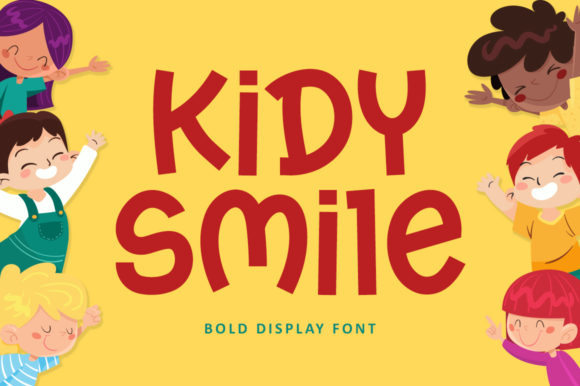 Kidy Smile: A Playful Handwritten Font for Modern Web Design