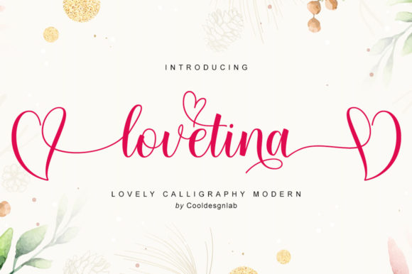 Lovetina: A Stylish Script Font for Elegant Branding