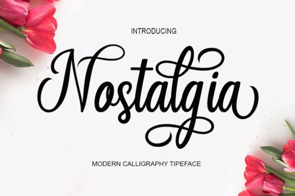 Nostalgia: The Handwritten Font That Adds Charm to Every Craft