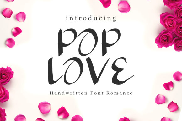 Pop Love: The Modern Script Font for Bold Marketing