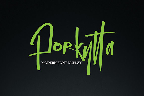 Porkytta: A Quirky Handwritten Font for Brand Identity