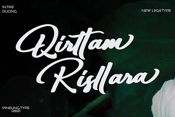 Qirttam Risllara: A Handwritten Font That Elevates Your Digital Brand