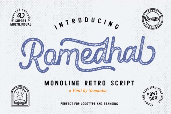 Romedhal: A Dynamic Duo Font for Modern Web Design