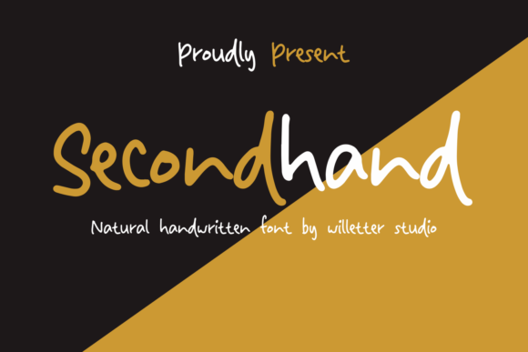 Secondhand: A Quirky Script Font for Web Design