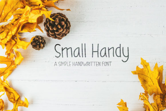 Small Handy: A Handwritten Font for Modern Web Design