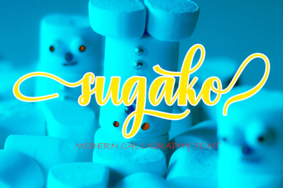Sugako: A Modern Handwritten Font for Brand Identity