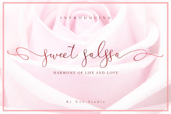 Sweet Salssa: A Stylish Handwritten Font for Modern Web Design