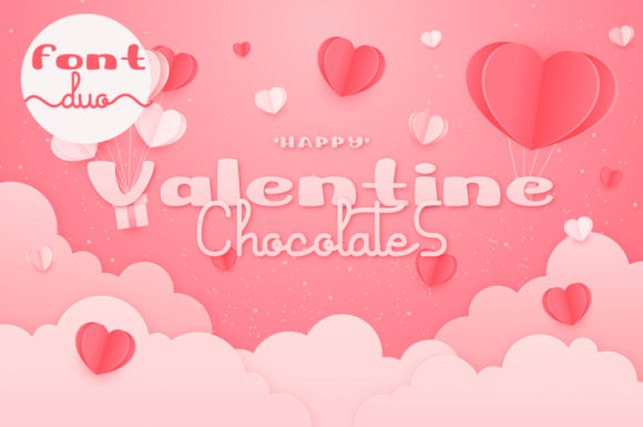 Valentine Chocolates: A Sweet Script Font for Editorial Design