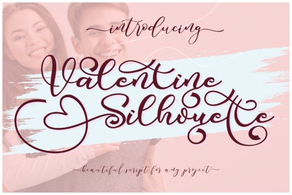 Valentine Silhouette Font: A Web Designer’s Review for Digital Branding
