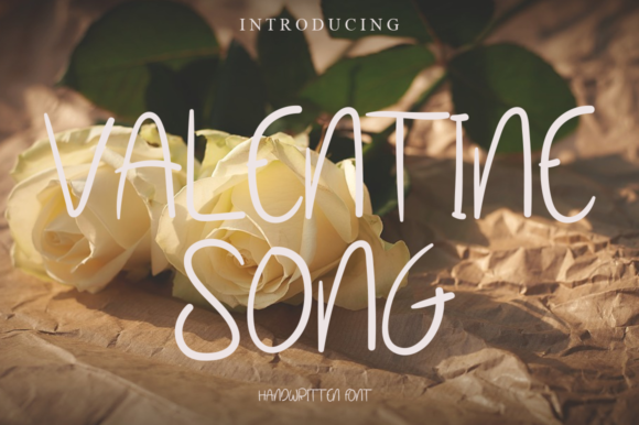 Valentine Song Font: A Stylish Touch for Small Business Branding