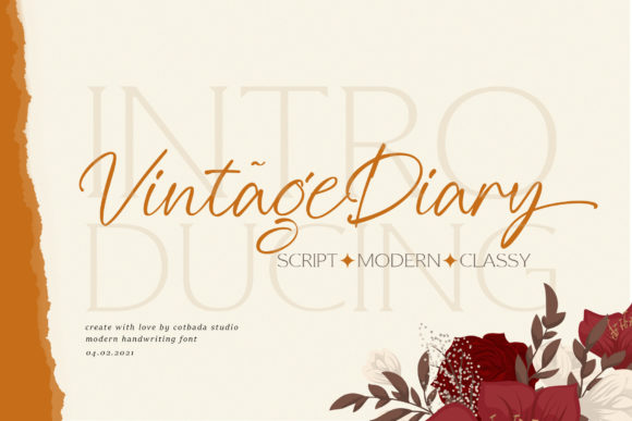 Vintage Diary: How a Handwritten Font Boosted Our Campaign's Visual Story