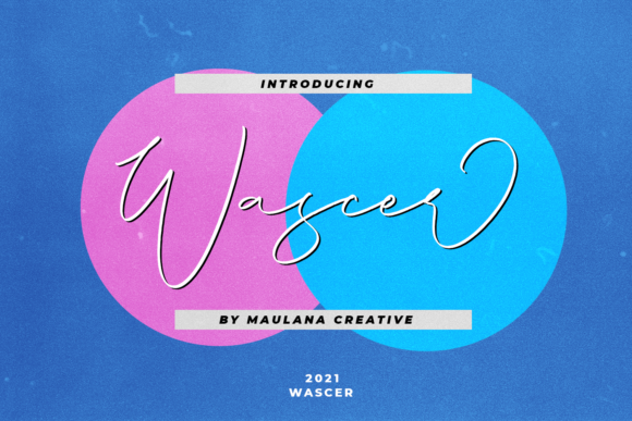 Wascer: A Modern Script Font for Bold Branding
